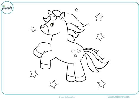 Dibujos De Unicornios Para Colorear Mundo Primaria