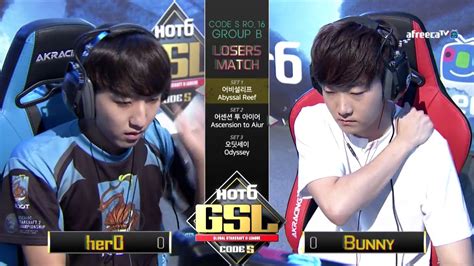 2017 GSL S3 CODE S 16강 B조 패자전 김준호 vs 이재선 아프리카TV YouTube