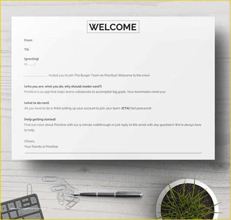 Welcome Email Template HTML Free Of Free Message Samples ...