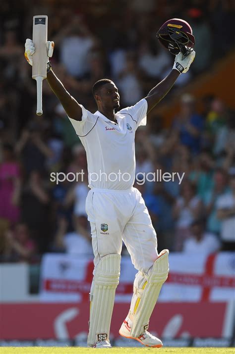 Jason Holder West Indies captain reaches 200 v England Barbados 2018 Images | Cricket Posters