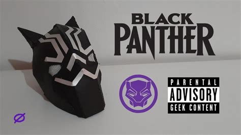 How Make Blackpanther S Helmet C Mo Hacer El Casco De Pantera Negra