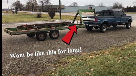 Building A Gooseneck Trailer Pt1 Getting The Steel Youtube