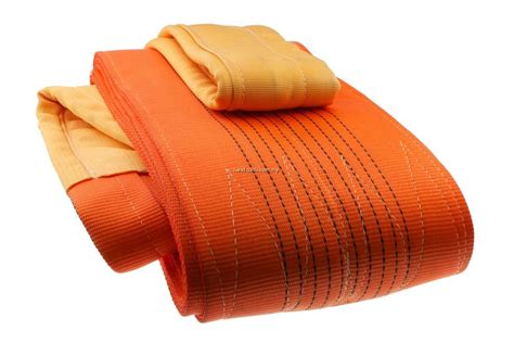 WARRIOR DOUBLE PLY POLYESTER FLAT WEBBING SLING 10TON X 8M L WITH