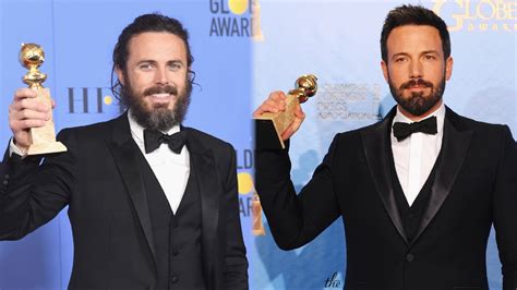 Exclusive Casey Affleck Talks First Golden Globe Win Jokes Brother