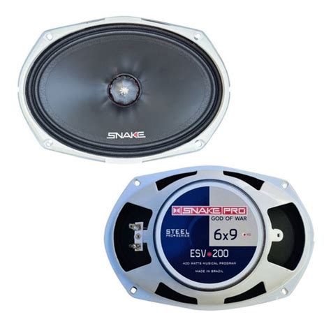 Par Alto Falante Snake Pro X Esv W Rms Ohms Parcelamento