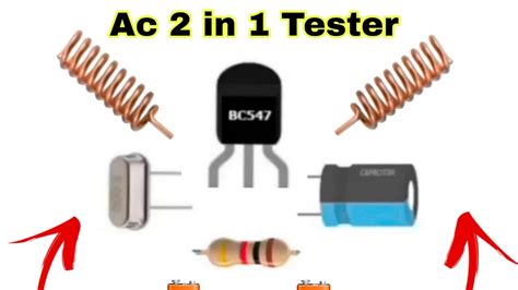 How To Use A Circuit Tester Voltage Tester Pen How To Use Bjt Transistor Bc547 Transistor