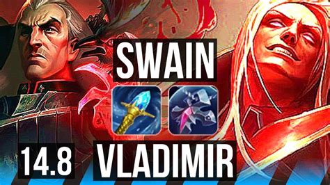 SWAIN Vs VLADIMIR MID 9 0 12 1700 Games Legendary EUW Diamond