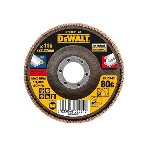 Disc Lamelar Pentru Inox Metal Extreme X Mm P Dewalt