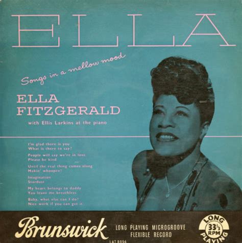 1954 Ella Fitzgerald - Songs in a Mellow Mood - Jacek Borawski