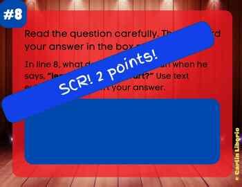 Th Gr Reading Comprehension Poetry Staar New Question Types Set