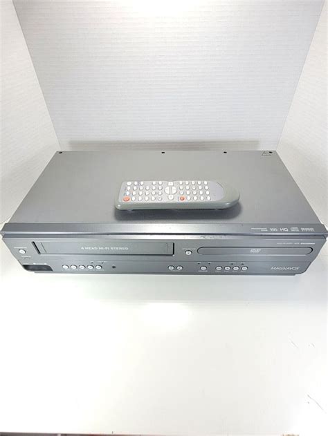 Magnavox Dvd Vcr Combo Player Recorder Head Hi Fi Stereo With Remote