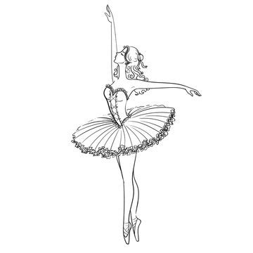 Ballerina Drawing