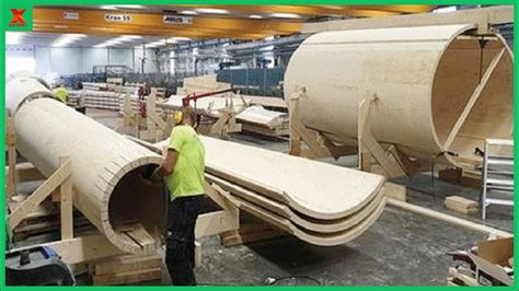 Incredible Modern Automatic Wood Processor Production Factory Wooden