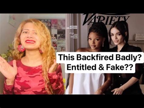 Rachel Zegler Halle Bailey On Variety Backlash Snow White Toxic