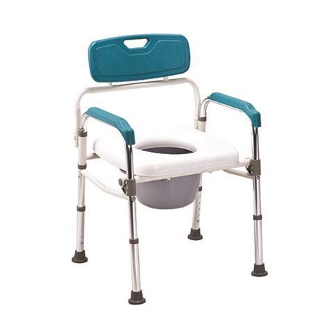 Silla Comodo Para Ba O De Aluminio Color Verde Agua Asiento