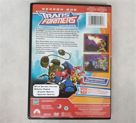 Transformers Animated Season 1 Dvd Hobbies And Toys Music And Media Cds And Dvds On Carousell