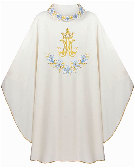 Marian Chasuble Marians Chasubles And Laboratorio Gruppo Liturgico