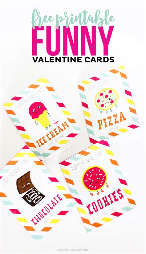 FREE Printable Funny Valentine Cards - Printable Crush