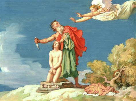 The Sacrifice Of Isaac Painting By Hippolyte Flandrin Pixels