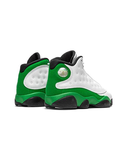 Jordan Kids Air Jordan 13 Retro Lucky Green Sneakers Farfetch