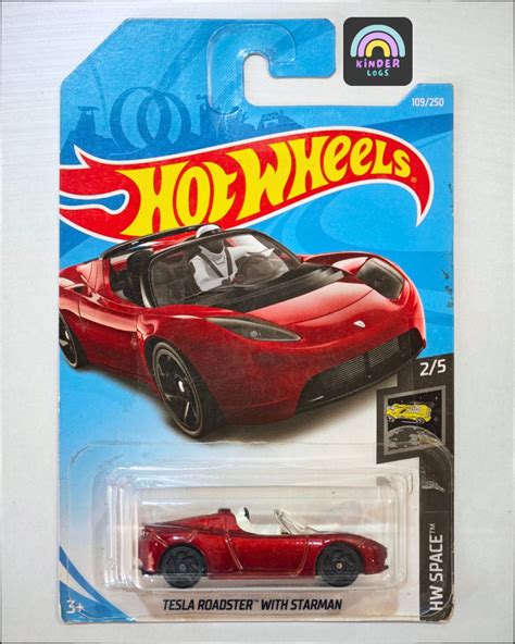 Hot Wheels Tesla Roadster With Starman - Buy in India at Kinder Logs