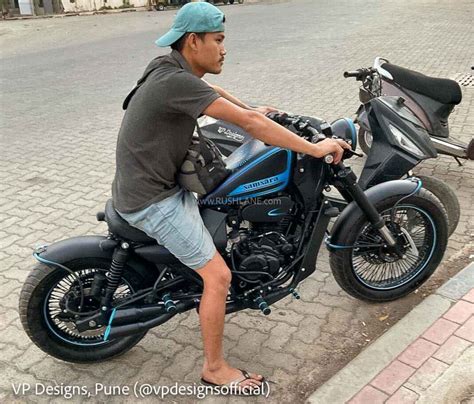 Bajaj Avenger 220 Modified Bobber Samsara Inspired By Buddha