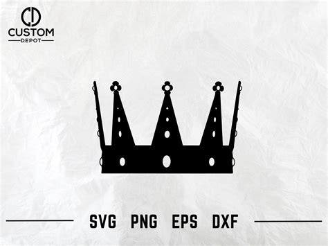 Crown Svg Bundle Royal Crown Svg Bundle Silhouettes 3 Crowns With