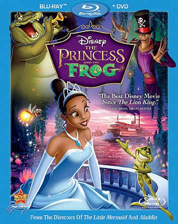 The Princess And The Frog Blu Ray Dvd Disc Set For Sale