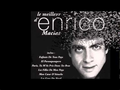 Enrico Macias Les Filles De Mon Pays Youtube