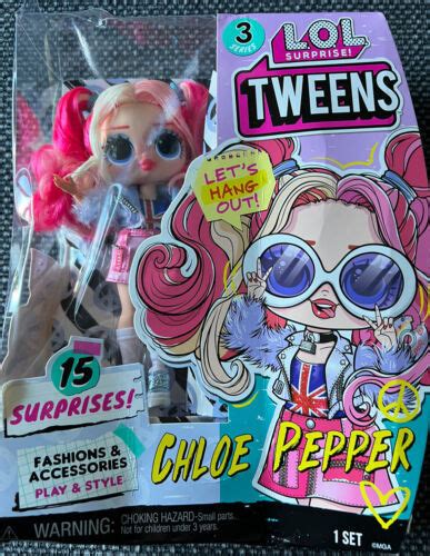 Lol Surprise Tween Series 3 Fashion Doll Chloe Pepper With 15 Surprises