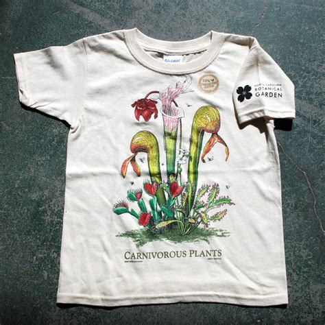 Carnivorous Plants T-shirt Youth - North Carolina Botanical Garden Shop