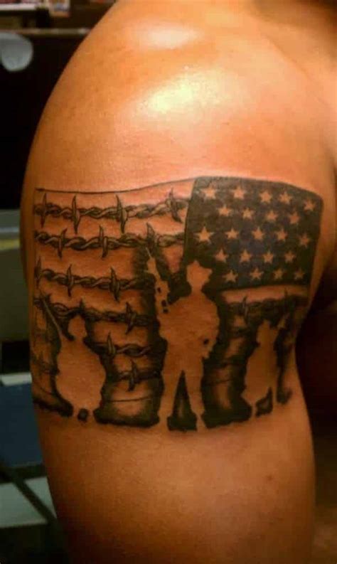 American Flag Tattoos for Men - Ideas and Designs for Guys