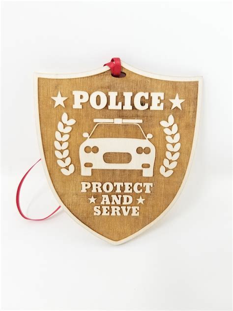 Policeman Ornament Policeman Christmas Ornament First Etsy