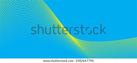 Abstract Blue Yellow Gradient Background Ecology Stock Vector (Royalty ...