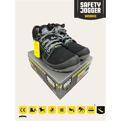 Jual Sepatu Safety Jogger Desert Hitam S P Shopee Indonesia