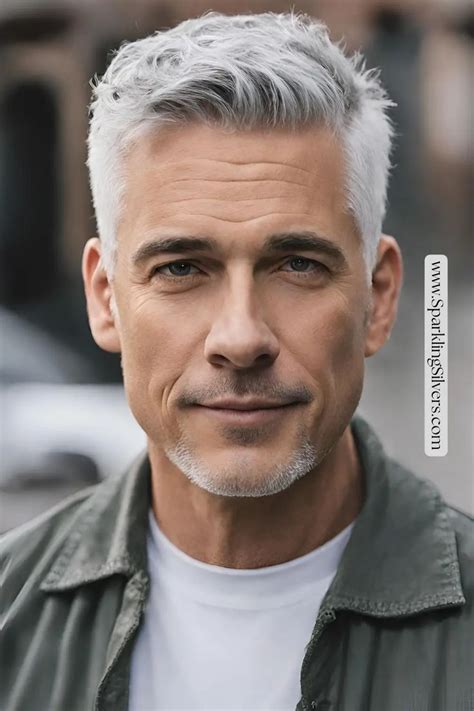 Modern Gray Hairstyles For Men Sparklingsilvers En 2024 Cortes De Cabello Masculino Cortes