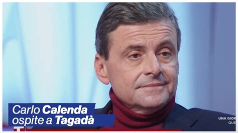 Carlo Calenda ospite a Tagadà YouTube