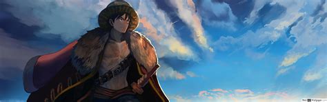 One Piece Dual Monitor Wallpaper 4k Gear 5 Onepiece Cutewallpaper ...