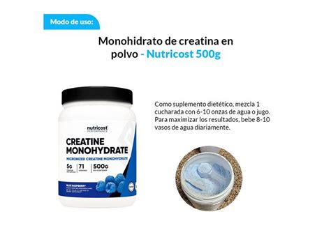 Ripley Suplemento Nutricost Polvo Monohidrato De Creatina G Unidad