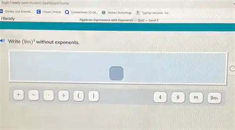 login.i-ready.com/student/dashboard/home grades and attenda. clever | portal connections 23*24 ...