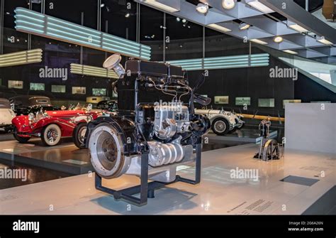 The car collection of Mercedes Museum Stock Photo - Alamy