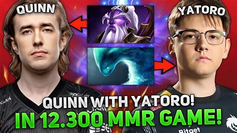 QUINN On VOID SPIRIT With YATORO From TEAM SPIRIT In THIS 12 300 MMR