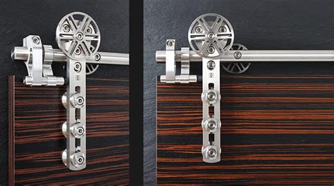 Barn Style Door Hardware With Modern Materials Stainless Steel And More Max Cutter Knives