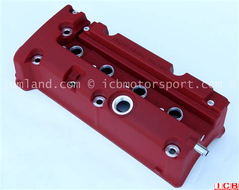 Honda Civic Si Red Valve Cover