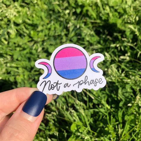 Pride Stickers Bi Sticker Pan Sexual Sticker Trans Rights Etsy