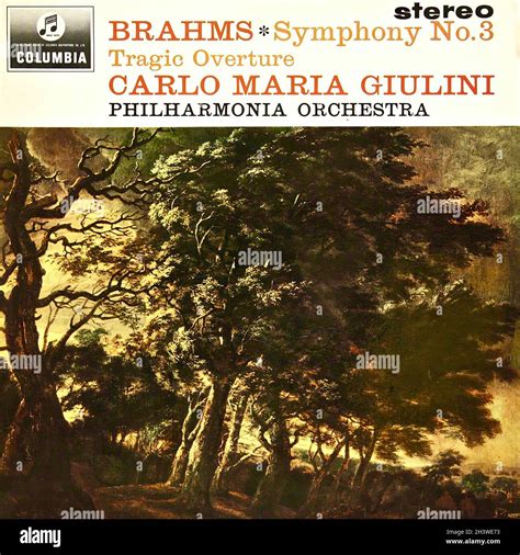 Brahms Symphony 3 â Tragic Overture Giulini Columbia UK Classical