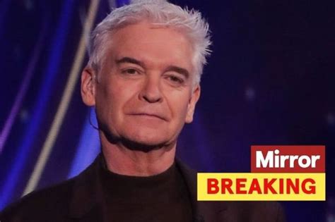 Phillip Schofield Ruled Out Of Dancing On Ice As He Sends Replacement