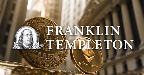 Franklin Templeton Files S 1 Application For Crypto Index Etf Offering