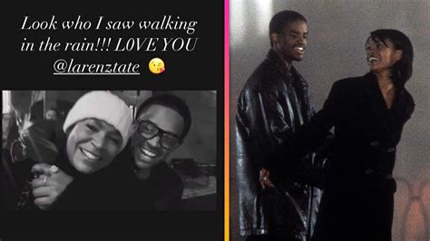 Nia Long And Larenz Tate Have RAINY Love Jones REUNION YouTube