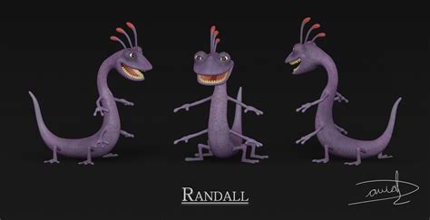 Artstation Randall From Monsters Inc